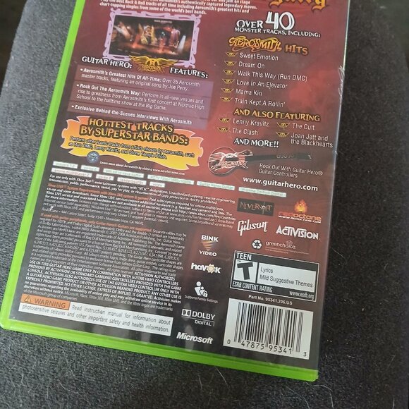 Guitar Hero Aerosmith Xbox 360 (game only) - Picture 2 of 3